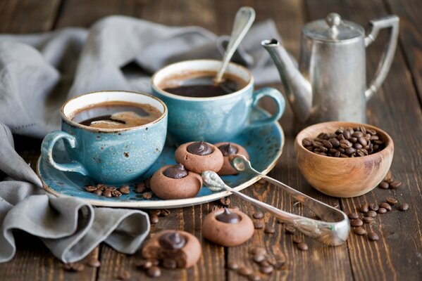 Colazione biscotti cioccolata calda maker