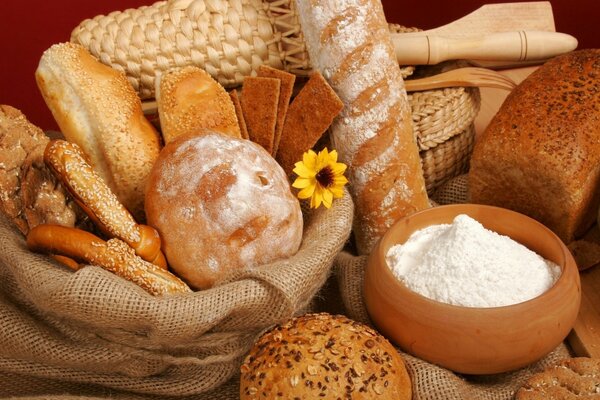 Bakery products . beautiful photo