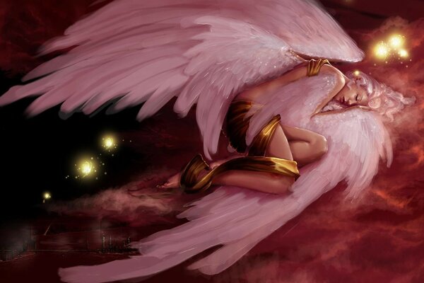 Lone Fallen Angel art