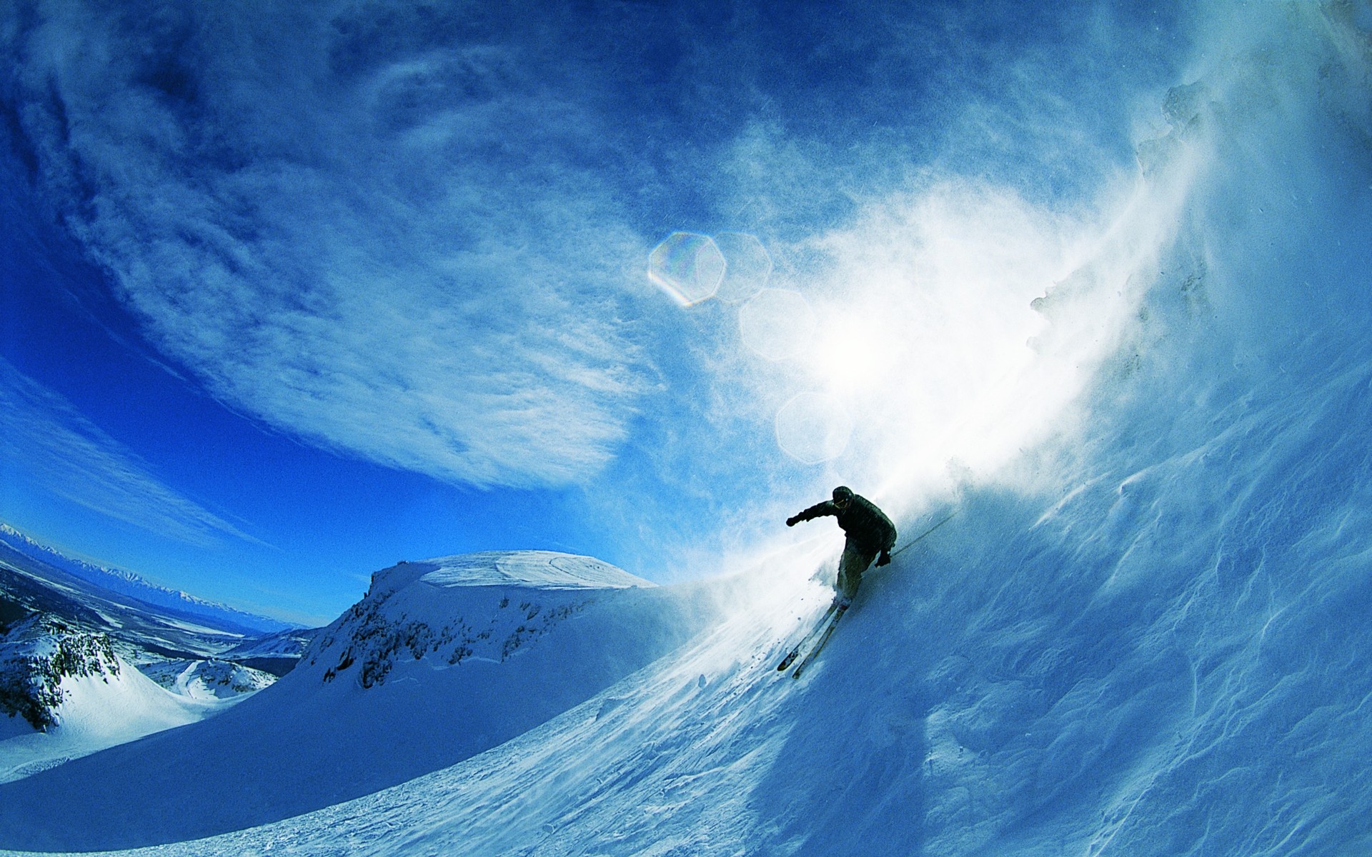 ski extrême descente