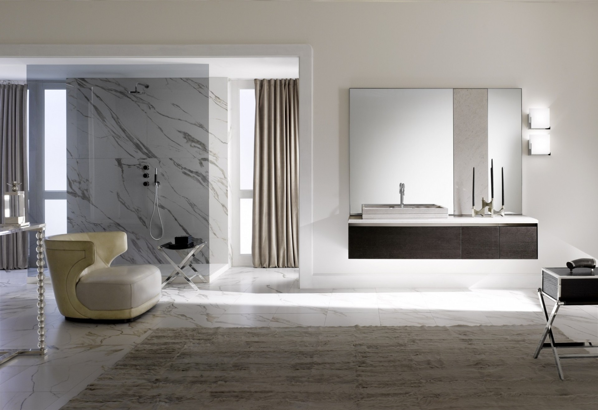 milldue design sedia da bagno salone