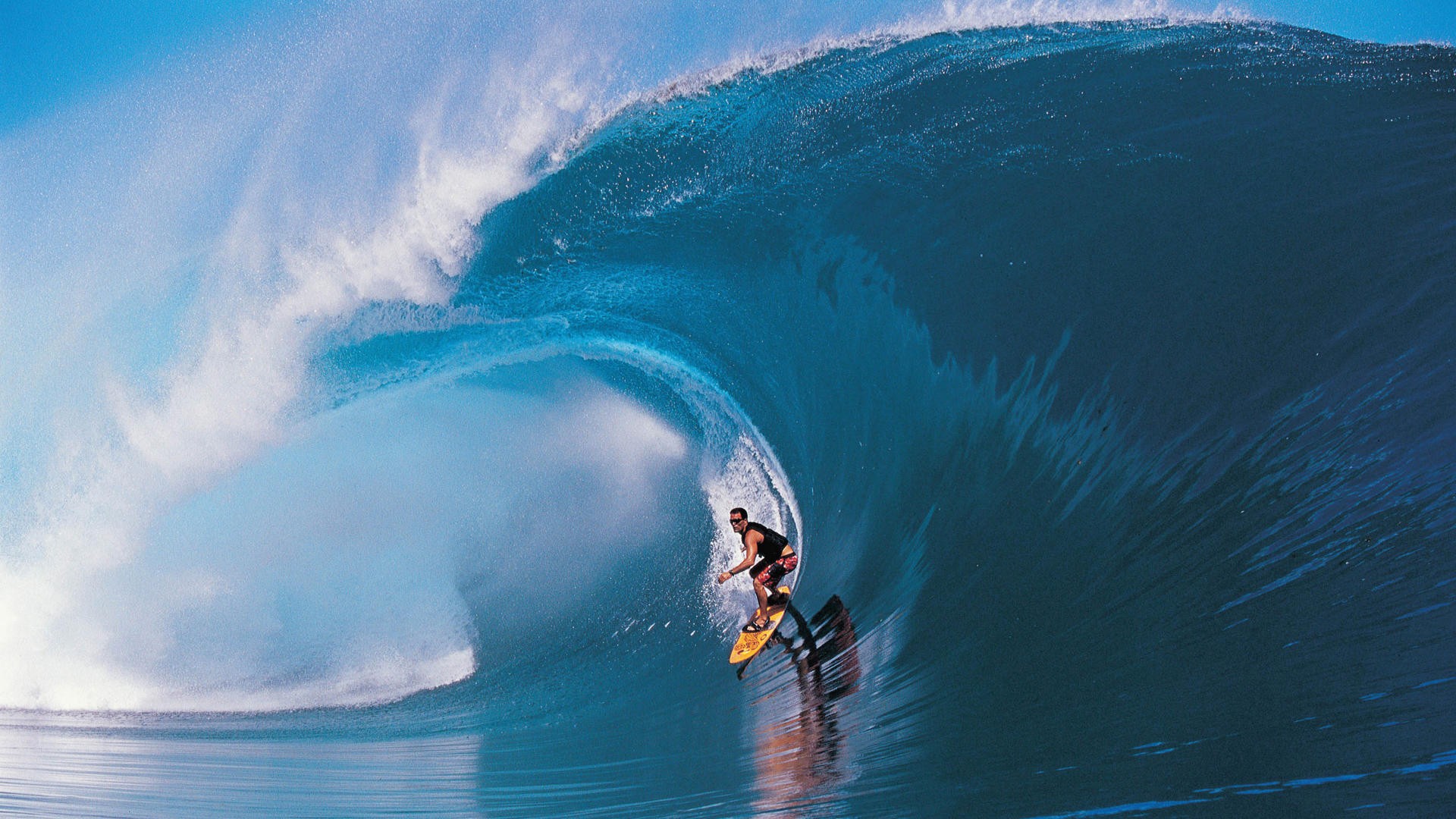 tahití ola surf