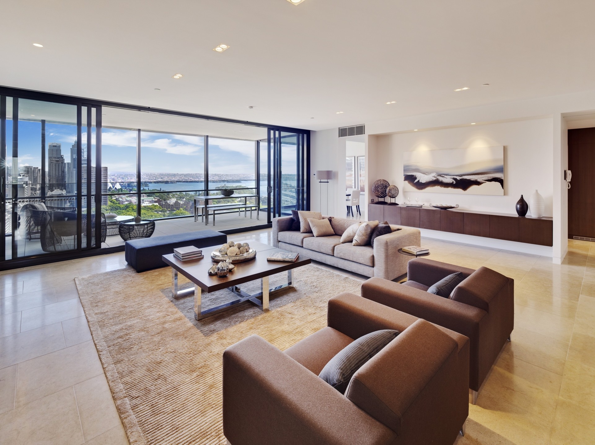 design sydney wohnraum stadt stil penthouse salon