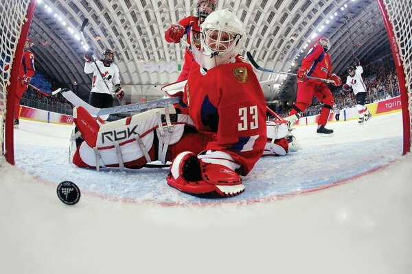 Hockey sur glace, Russie-Canada à Vancouver