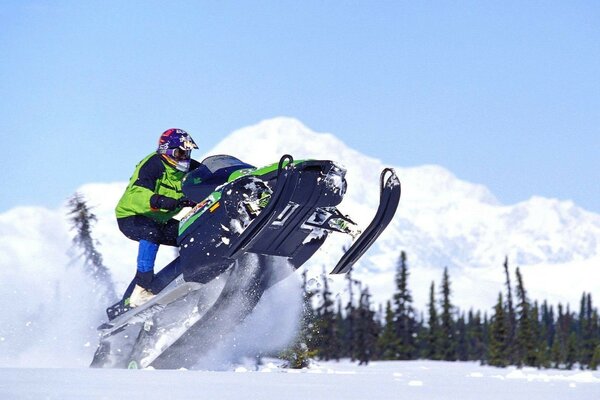 Motoslitta dello Stato Dell Alaska