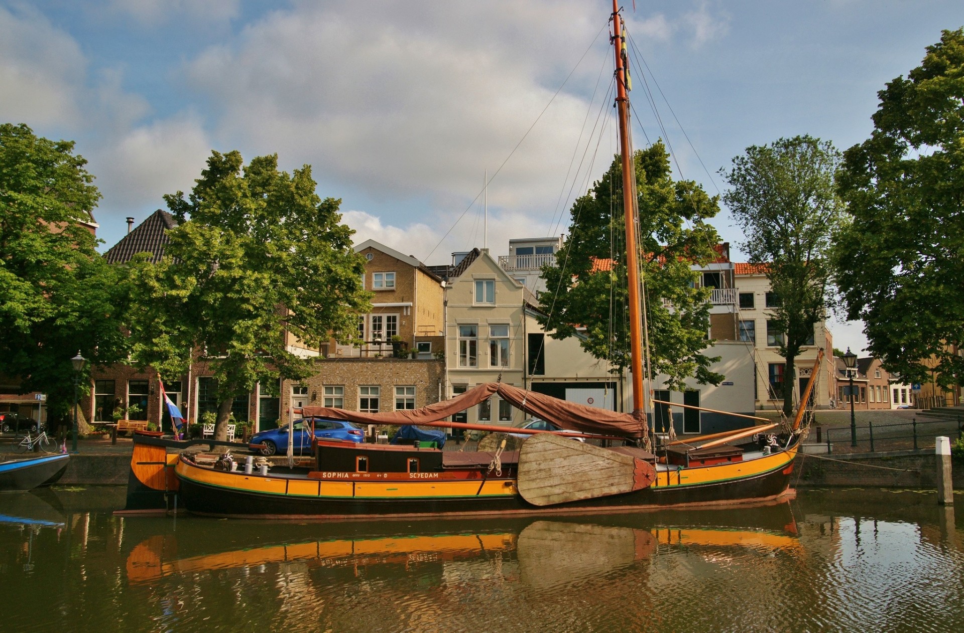 the netherlands pier embankment