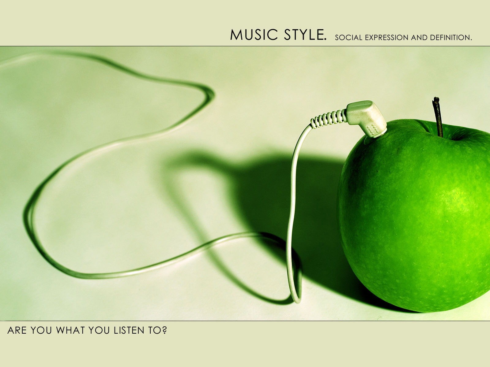 music apple style