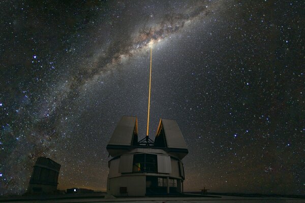 Desde el Observatorio se pudo ver la vía láctea