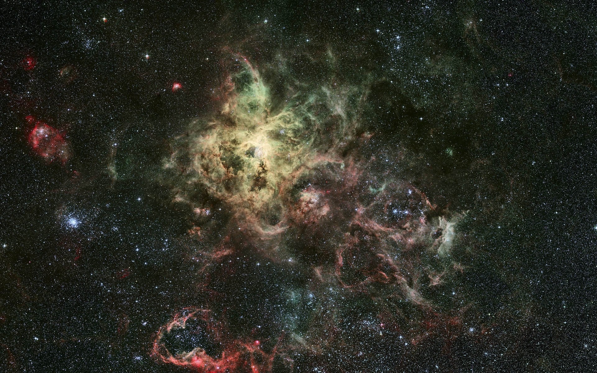 nébuleuse émissive ngc 2070