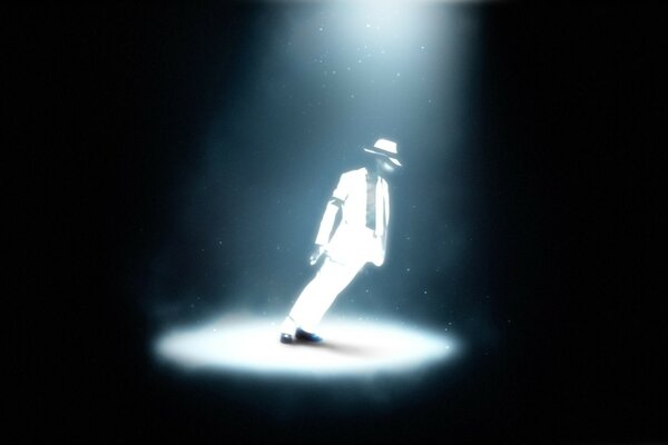 Michael Jackson à la lumière du projecteur