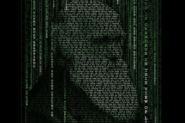 Charles Darwin in the Matrix