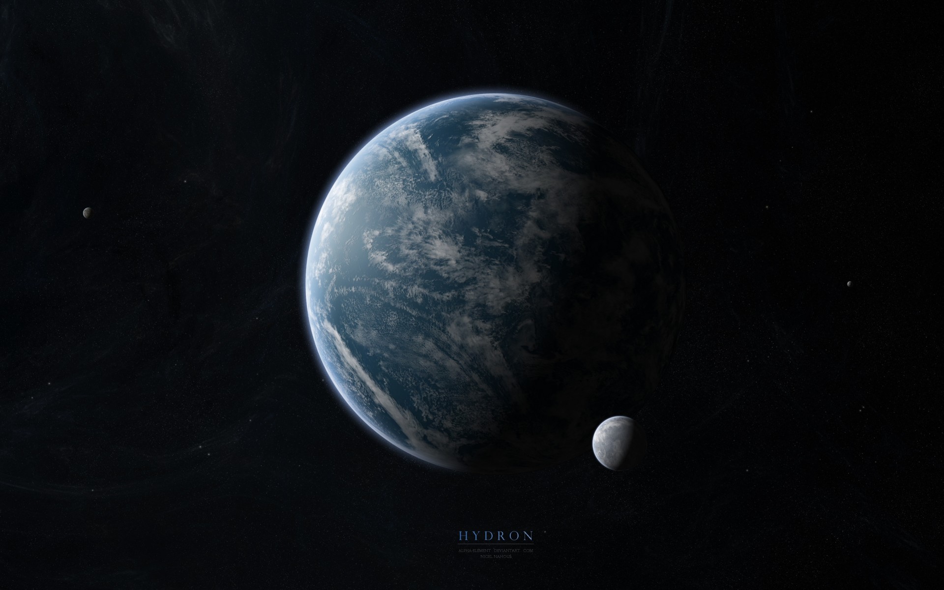 planet satellites hidron infinity