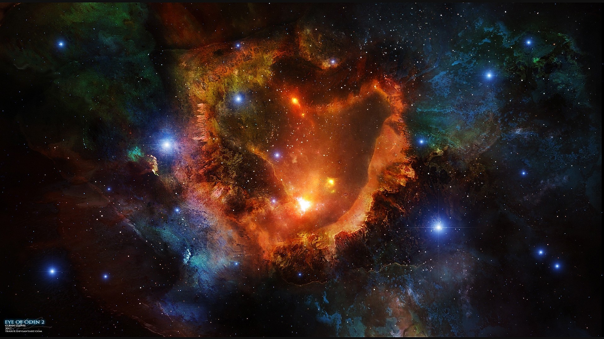 spazio arte nebulosa