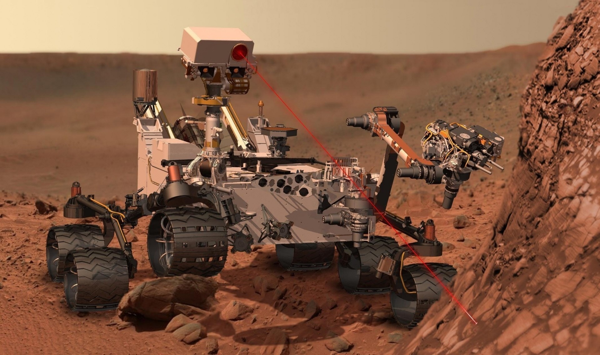 konstellation neugier mars rover msl