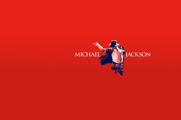 Imagen borrosa del bailarín Michael Jackson