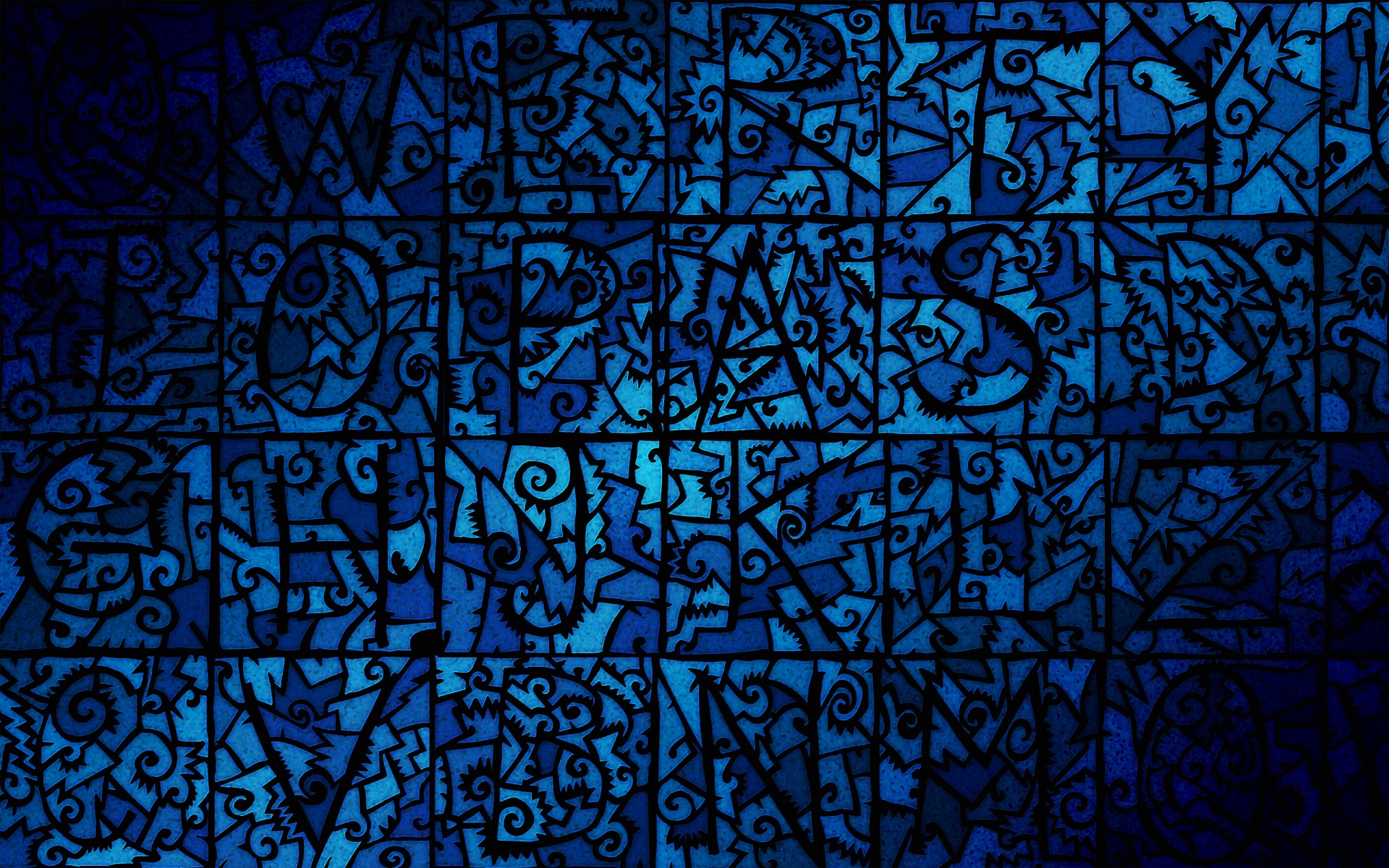 escritorio patrón azul mandíbulas mosaico plano