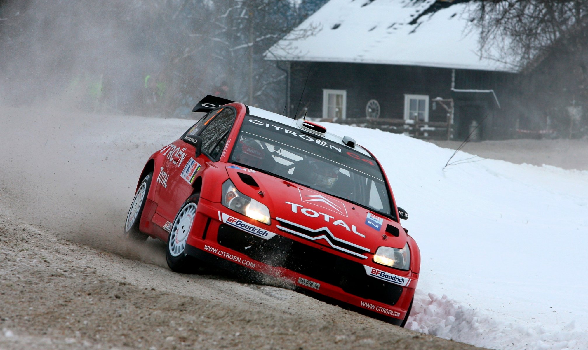 citroen c4 rally headlights dani sordo citroen snow winter house