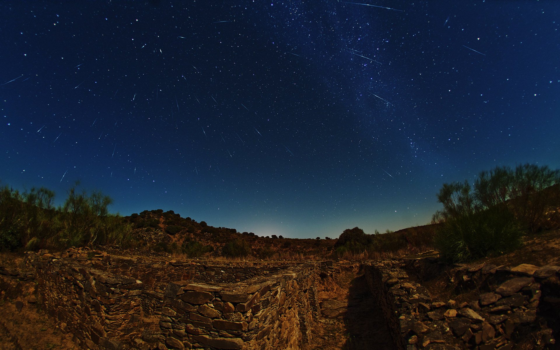 dracónidas lluvia de meteoros españa