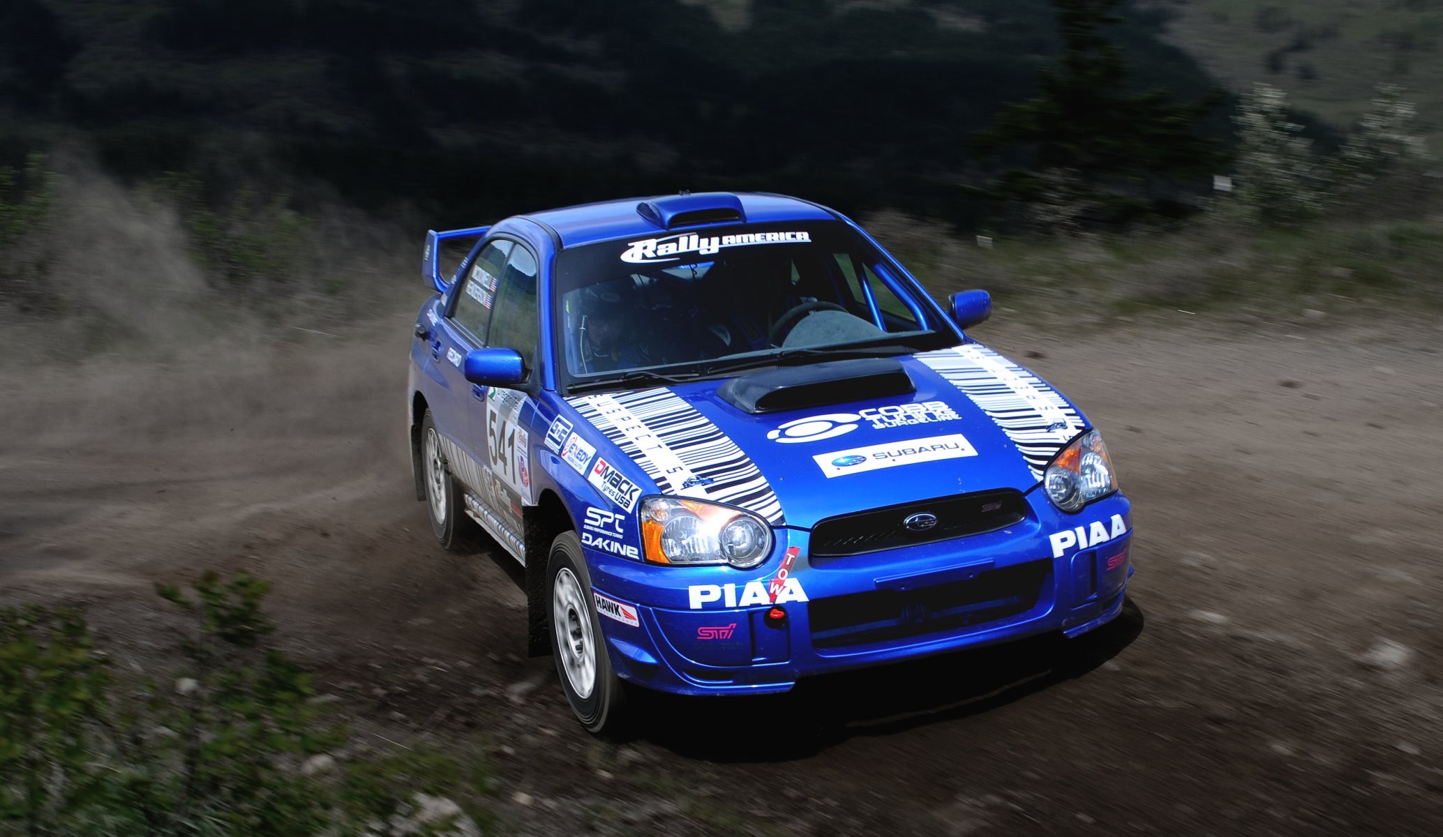 ubaru impreza wrx bleu wrc rallye rallye dérapage tourner avant auto voiture