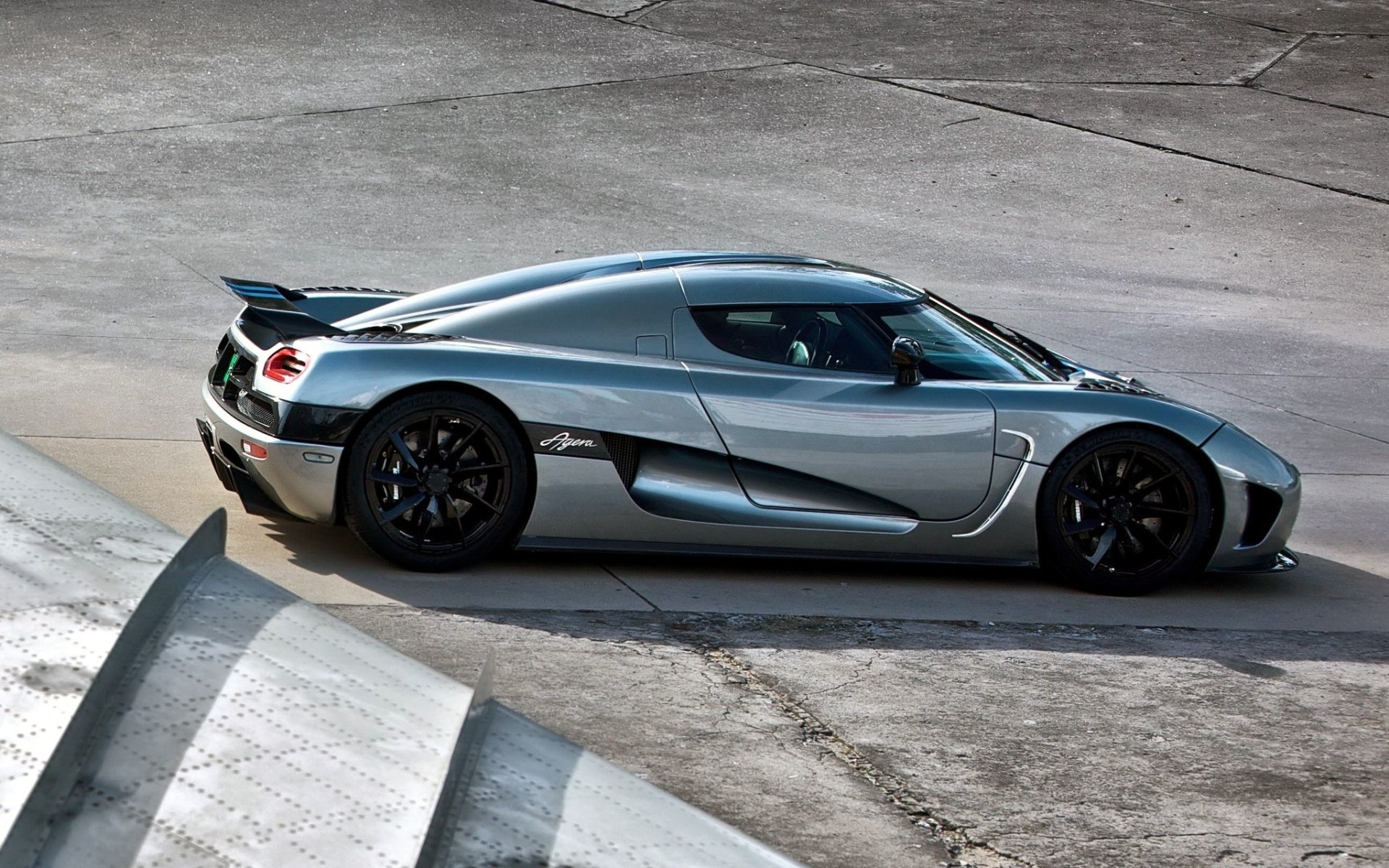 koenigsegg agera r agera r supercar hypercar grigio vista posteriore ala