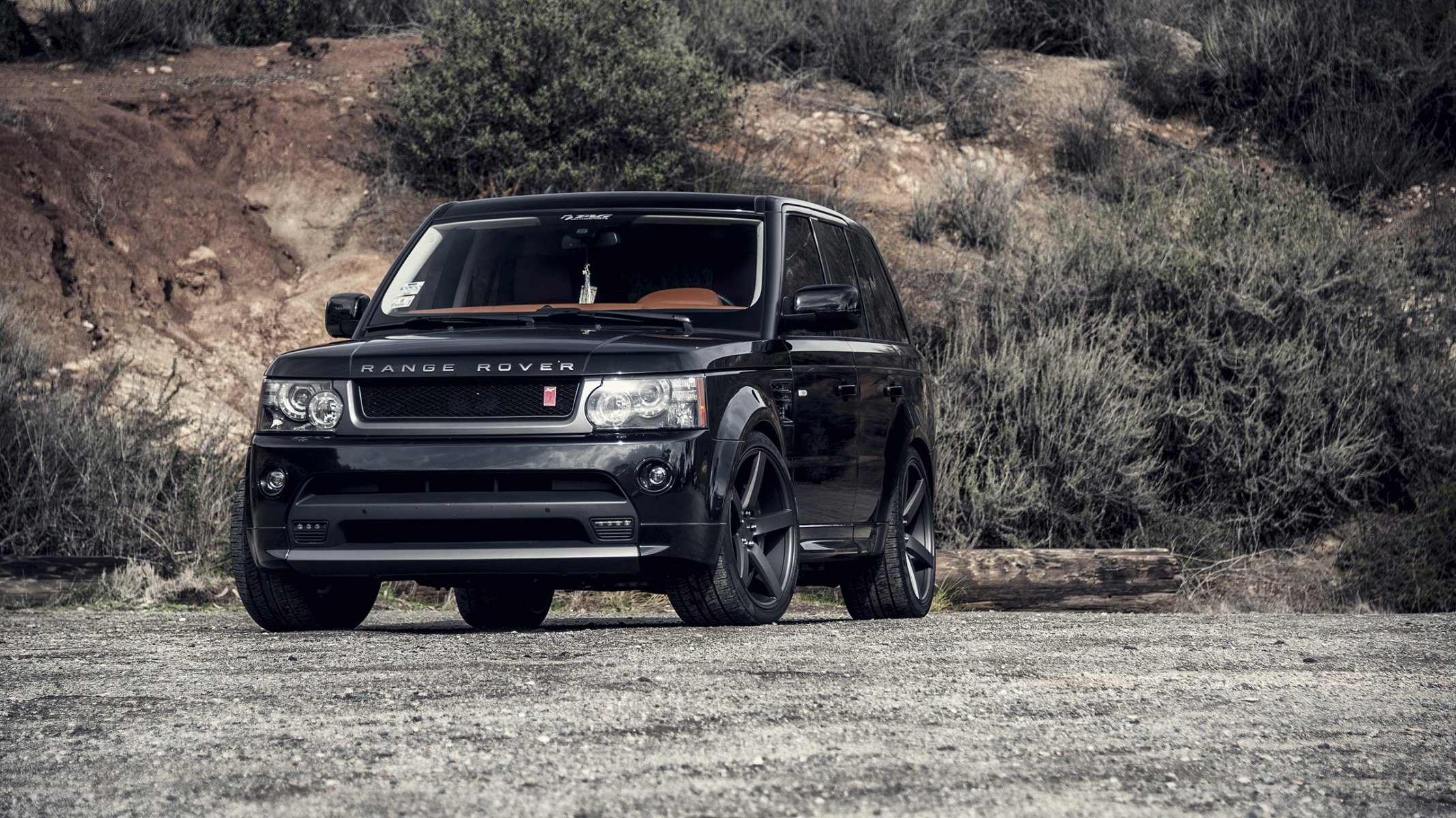 land rover range rover deporte negro tuning