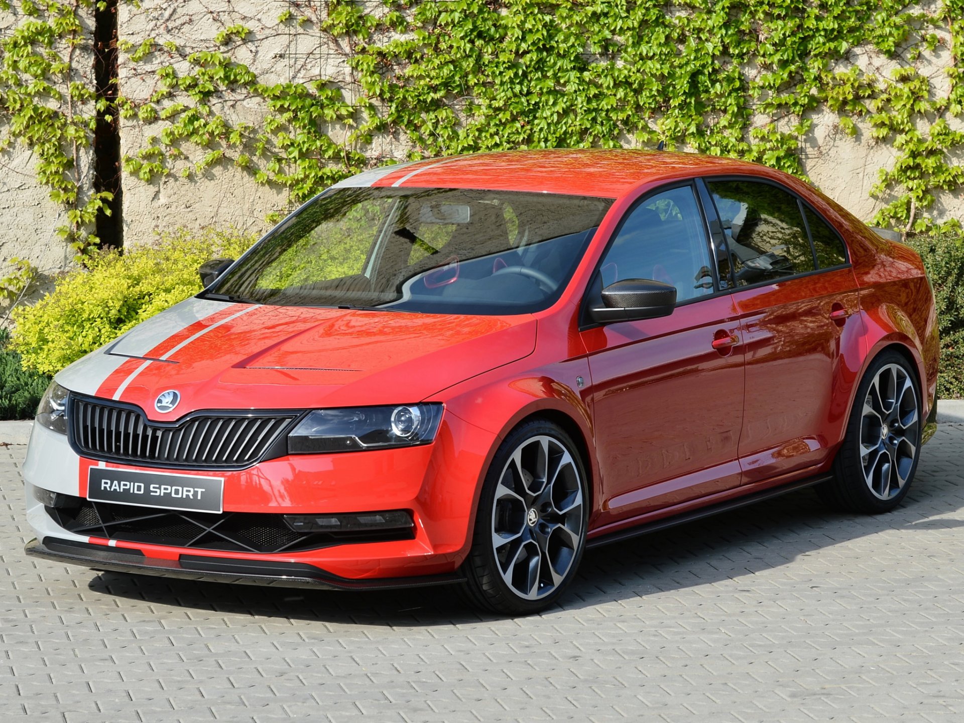 sport veloce concetto concept car anteriore skoda sport rapido