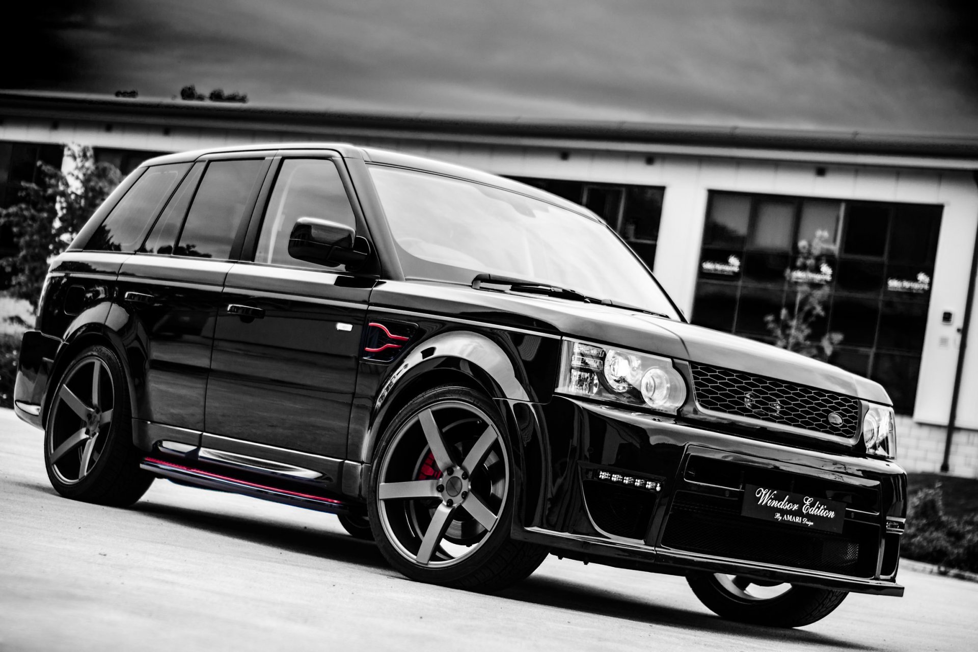 land rover range rover sport amari design windsor edition schwarz land rover range rover tuning-paket