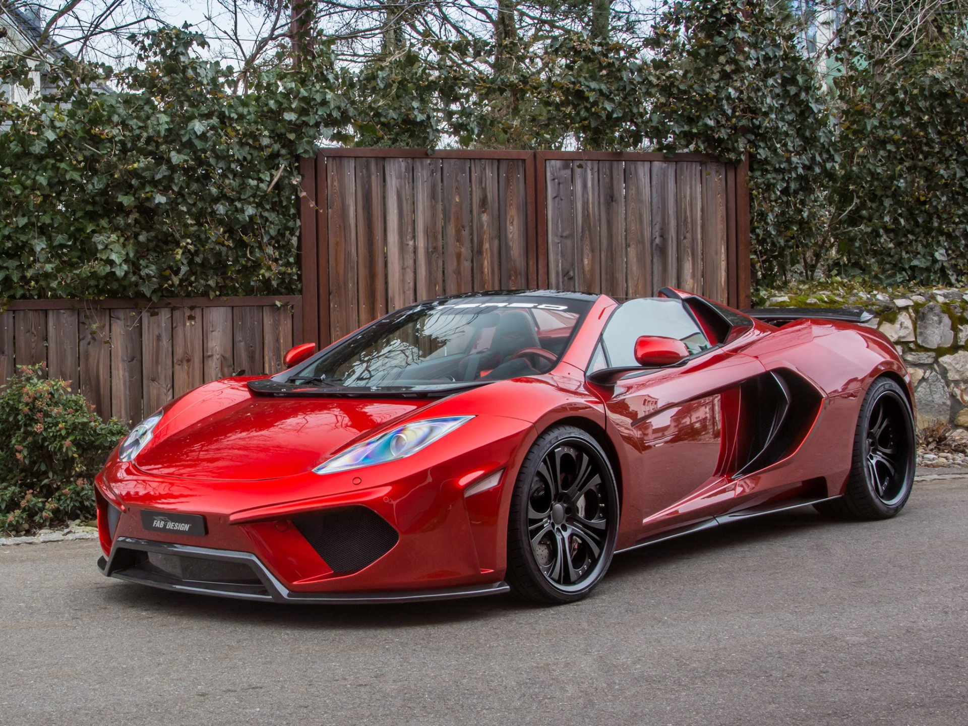 fab design mclaren mp4-12c spyder messa a punto