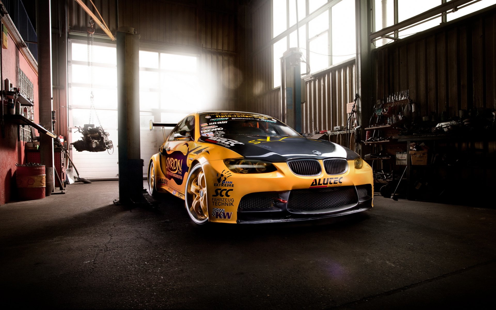 bmw m3 bmw tapeten auto garage tuning gt2 e92