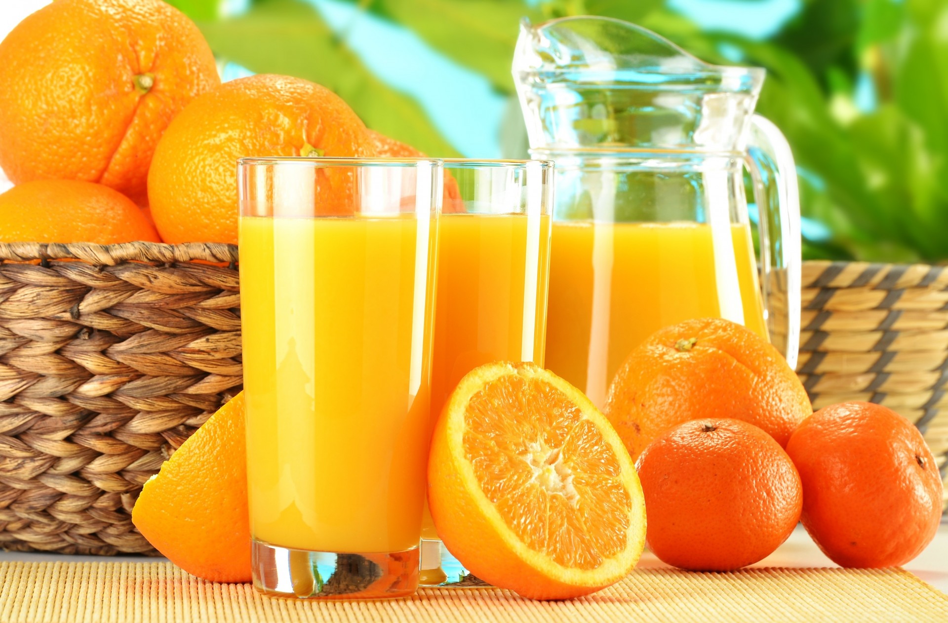 fruits tangerines juice orange orange