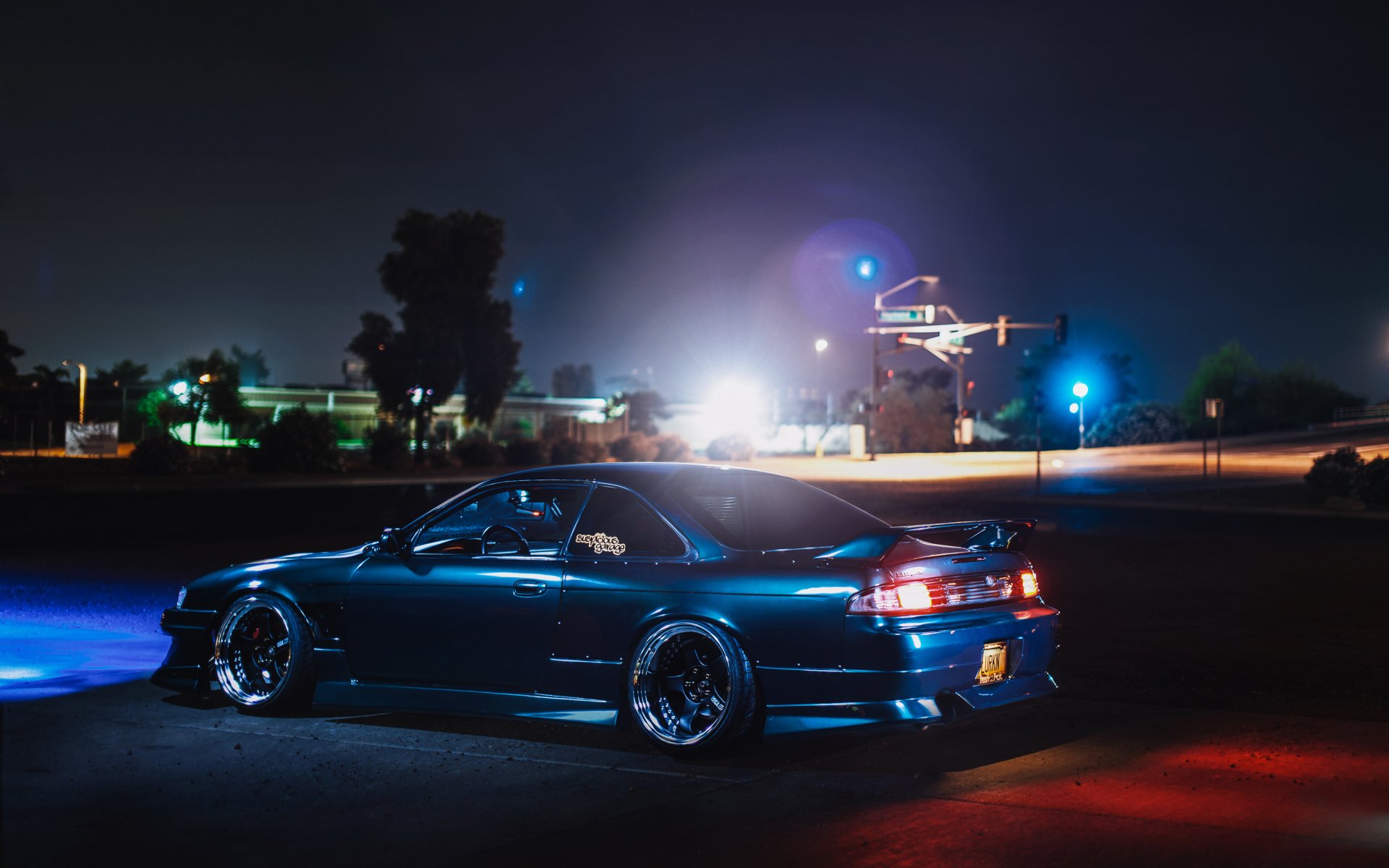 nissan silvia s14 240sx nissan tuning noche auto coche