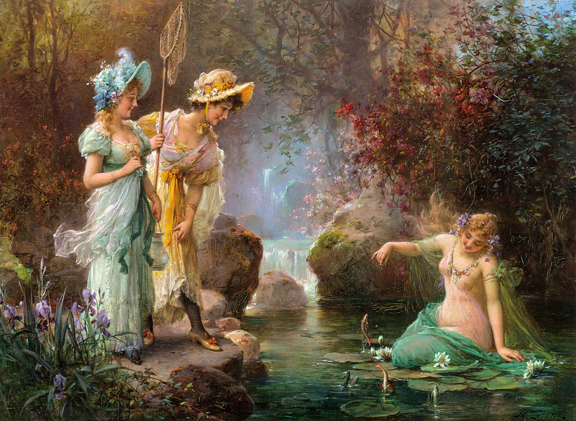 hans zatzka pintura artista