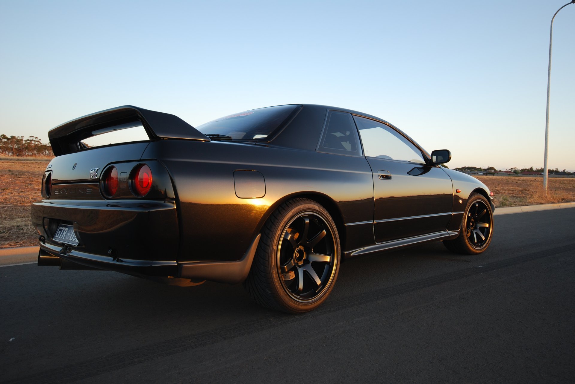 nissan skyline gt-r r32 coupe schwarz japan wallpaper drift jdm nissan skyline jeti er skylik drift