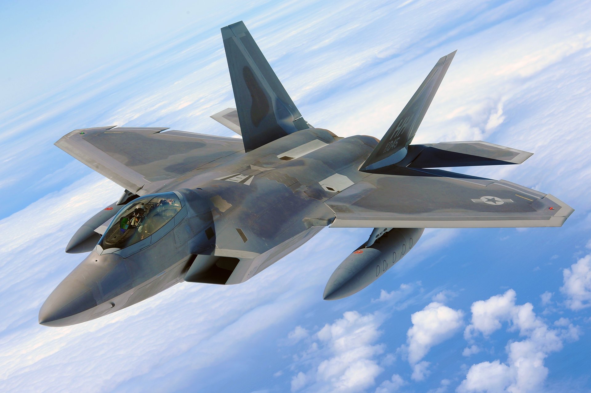 quinta generación avión de combate f-22 cielo vuelo piloto