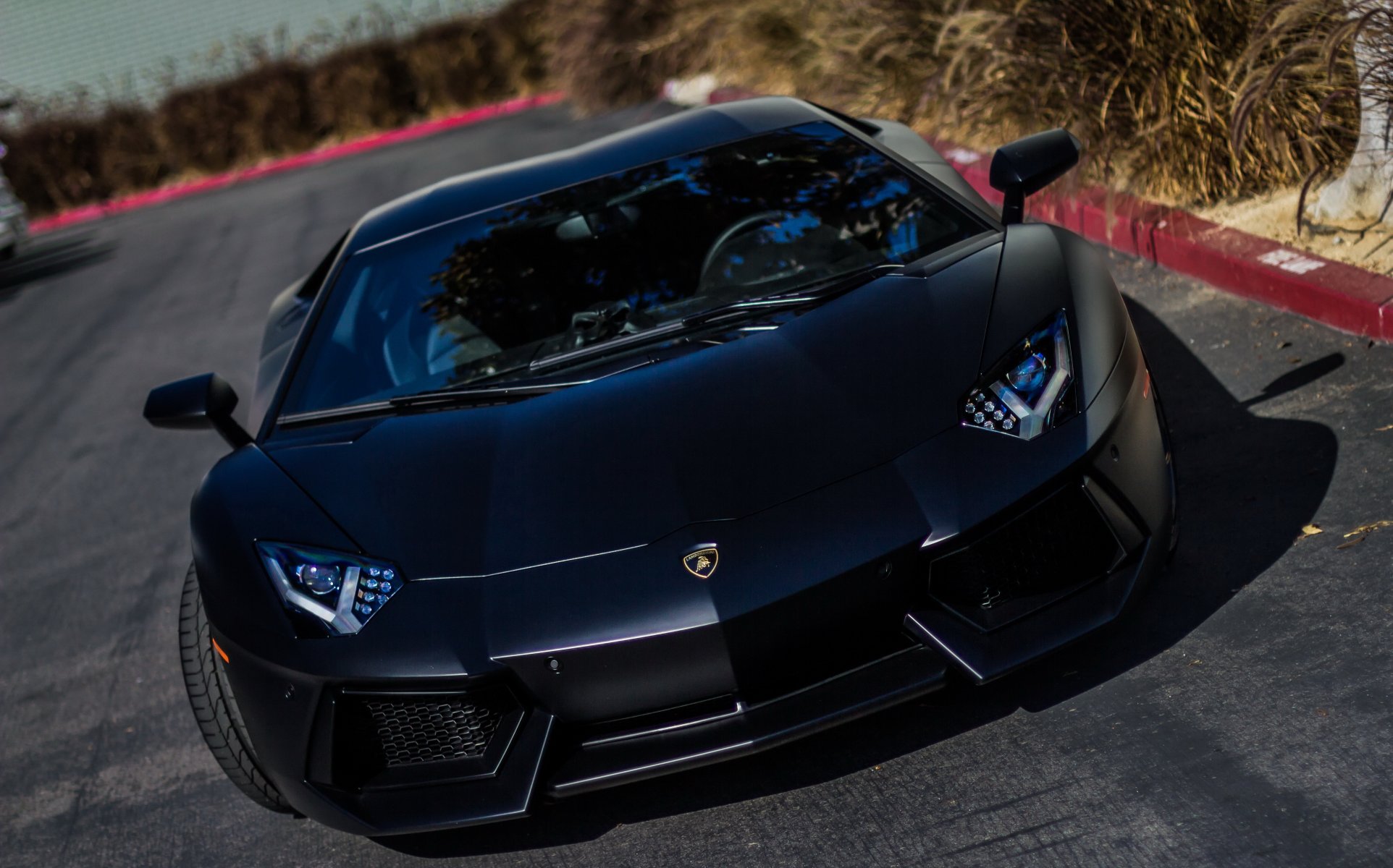 lamborghini aventador черный