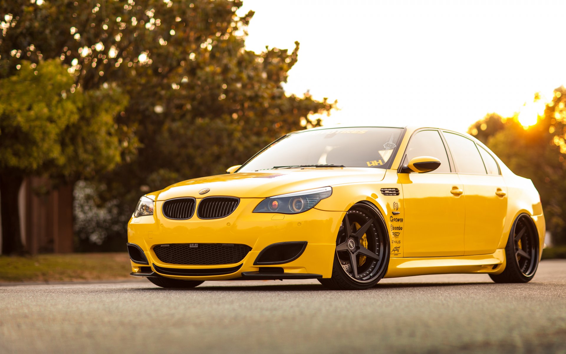 bmw m5 bmw e60 tapety samochodowe tuning tapety hq samochód