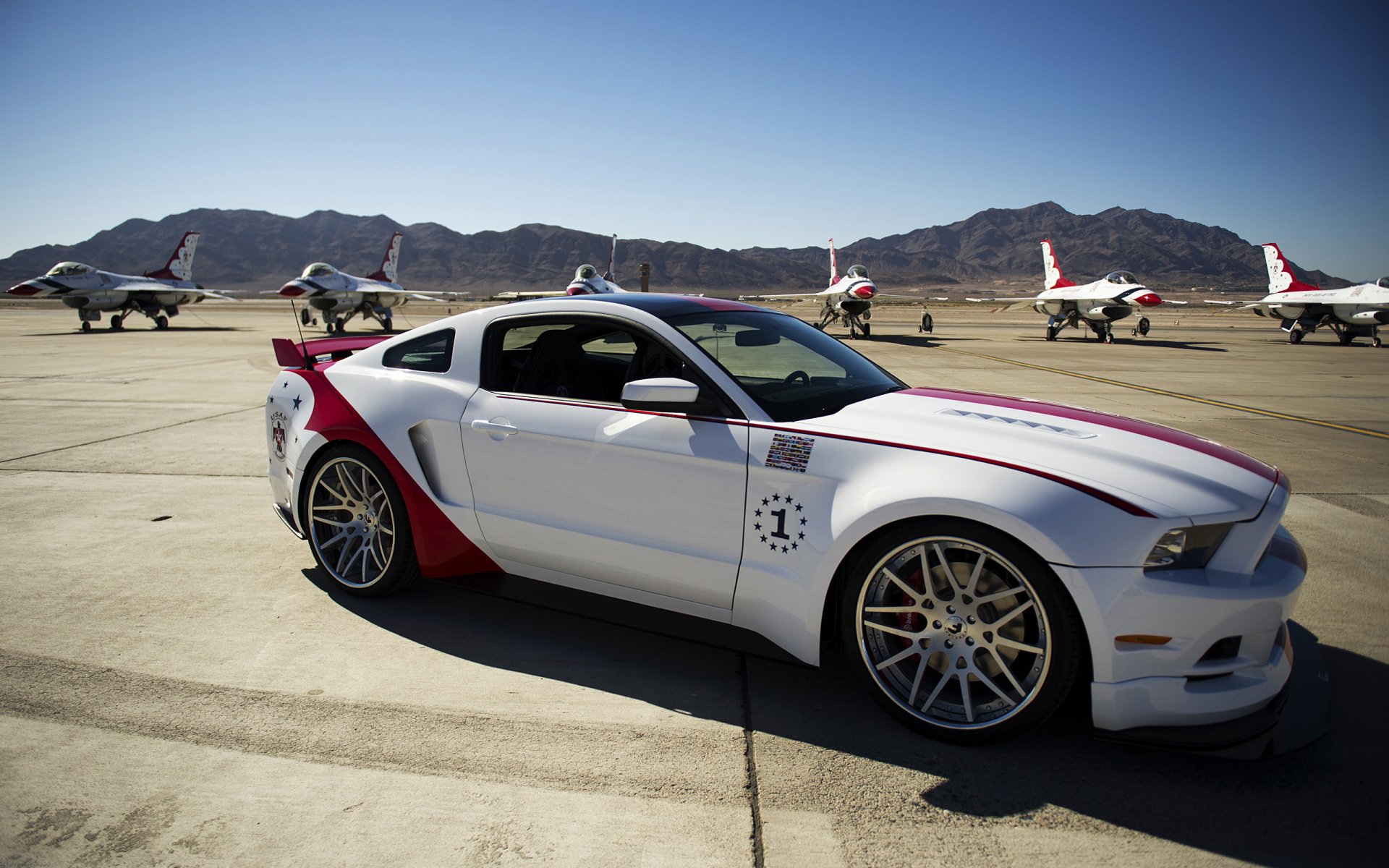 ford mustang gt ford mustang tuning auto myśliwce us air force thunderbirds edition