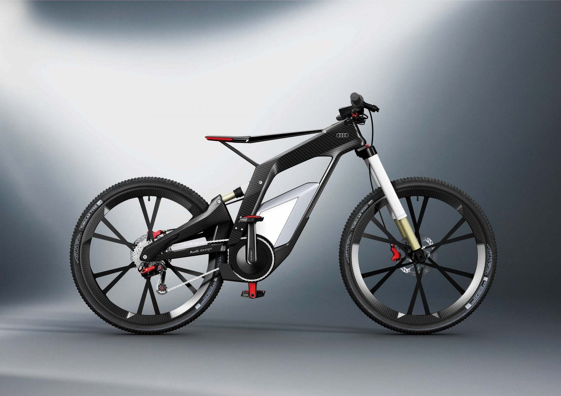 audi bike bicycle carbon