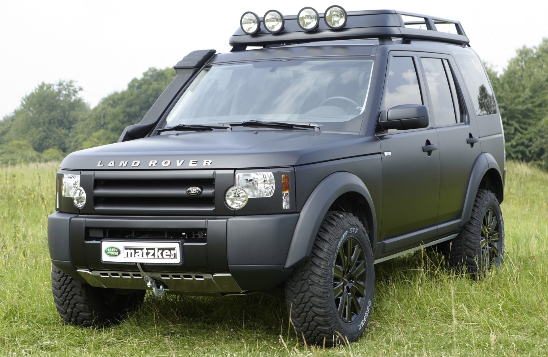 matzker land rover discovery 3 ленд ровер дискавери 3 джип внедорожник передок фон