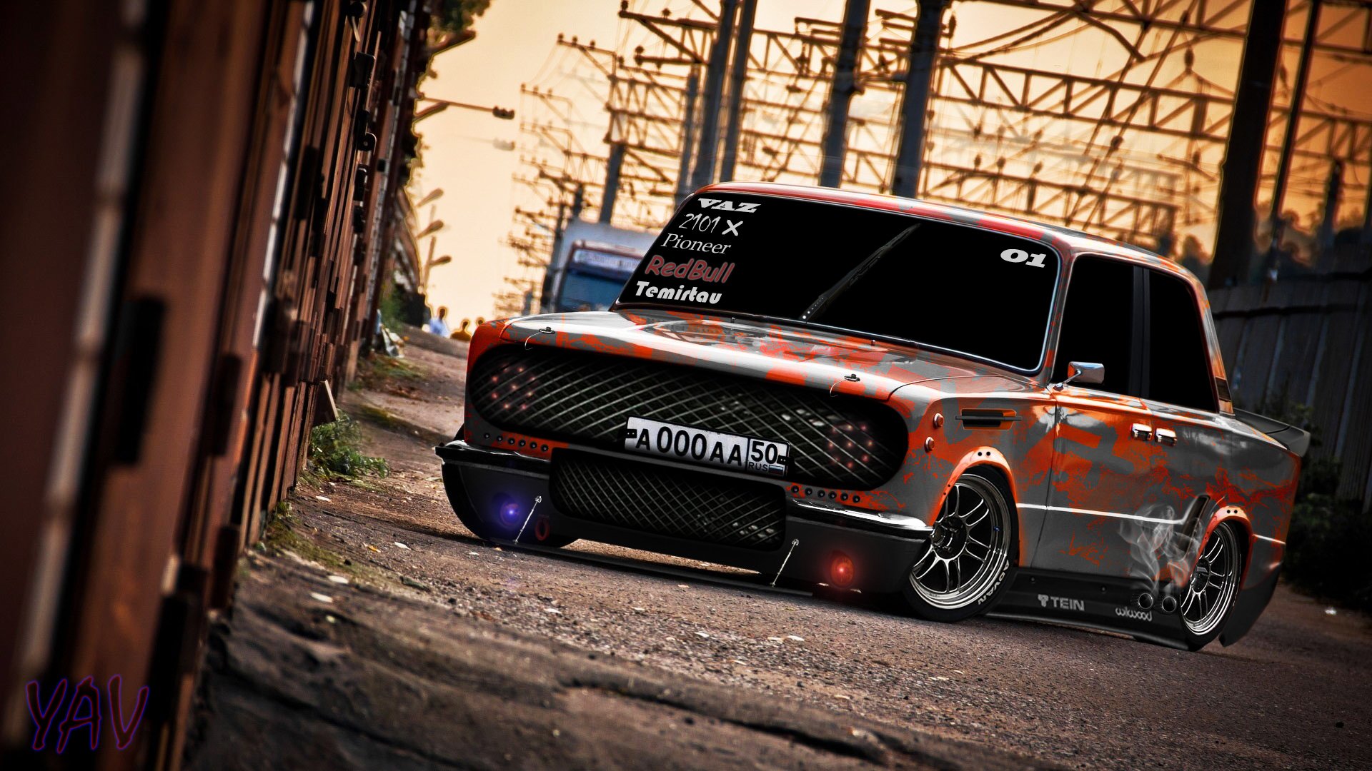 vaz pelvis ruska tuning car yav