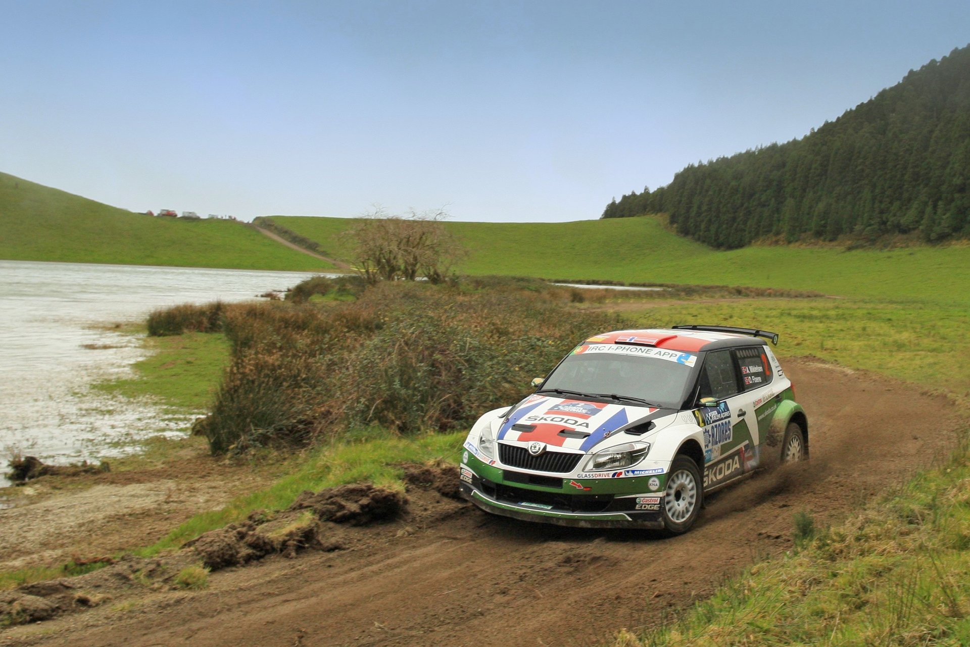 koda fabia rally rally skoda fabia auto sport gara