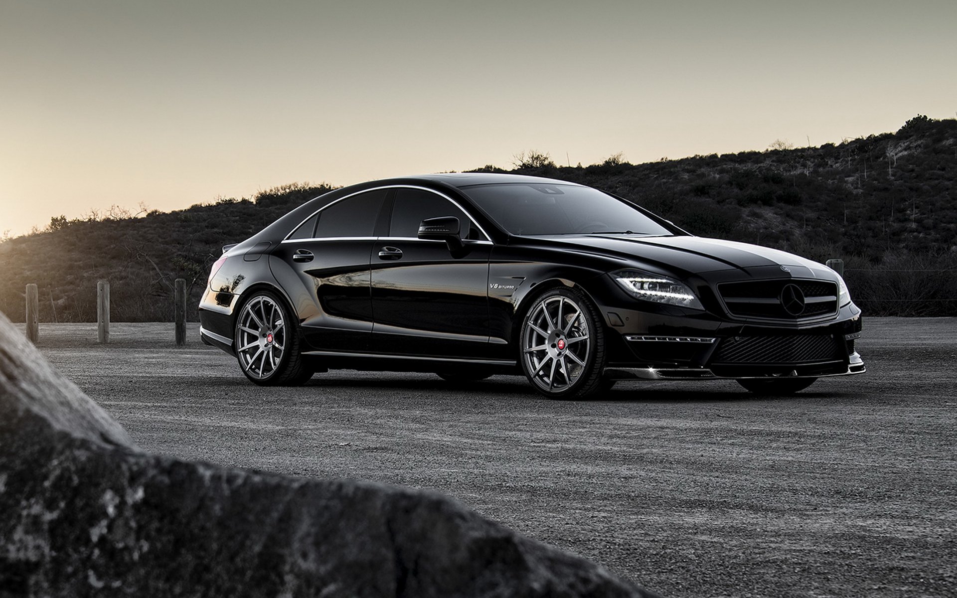 mercedes-benz cls 63 amg vorsteiner tuning black mercedes avtooboi