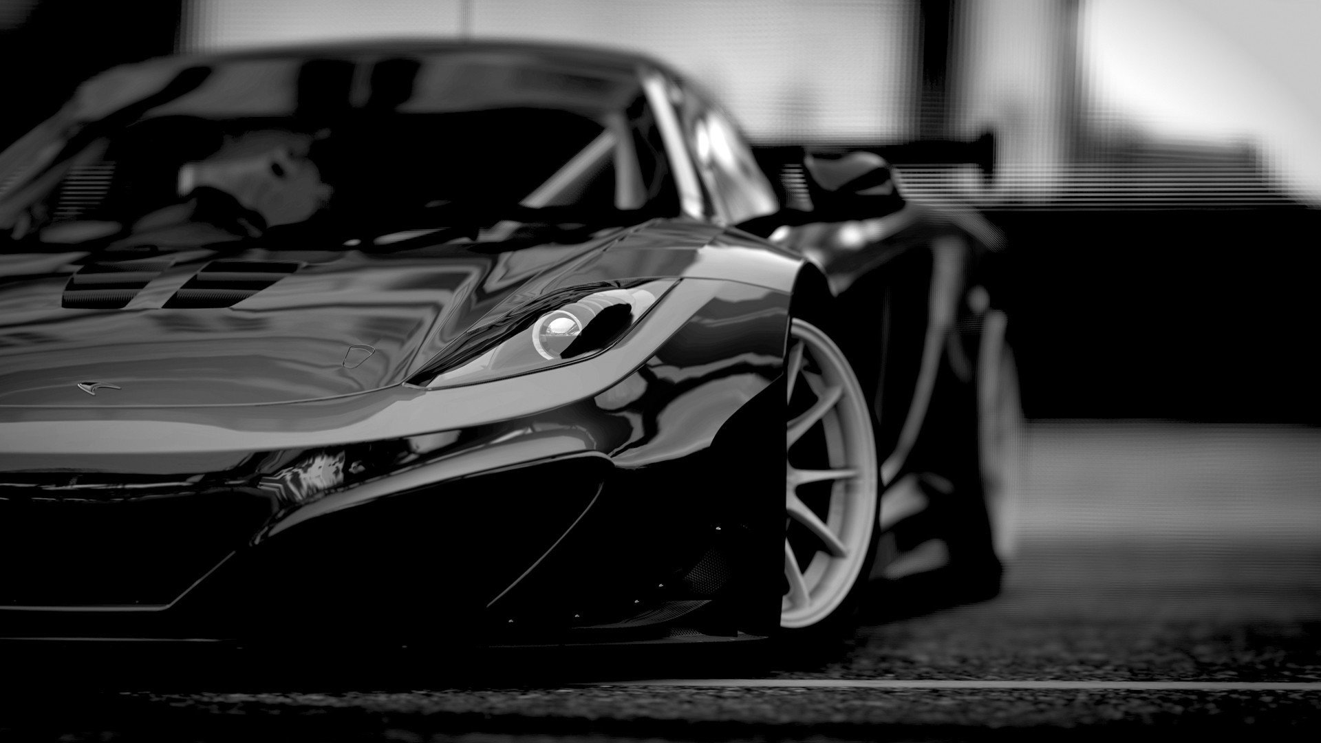 mclaren mp4-12c front mclaren