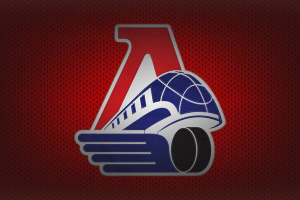 Logotipo del equipo de hockey Lokomotiv