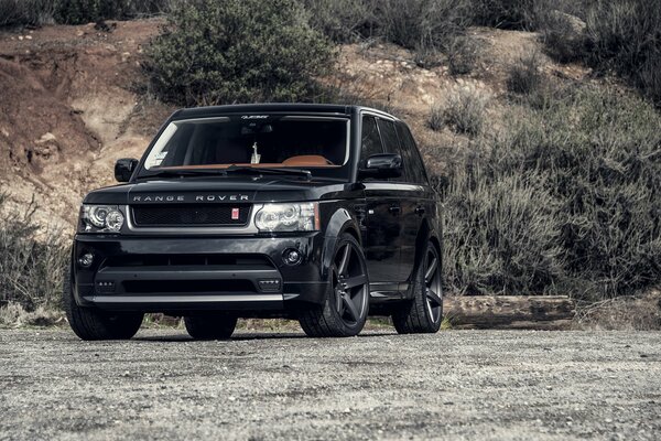 Sports range Rover black