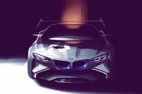 Concept art voiture BMW