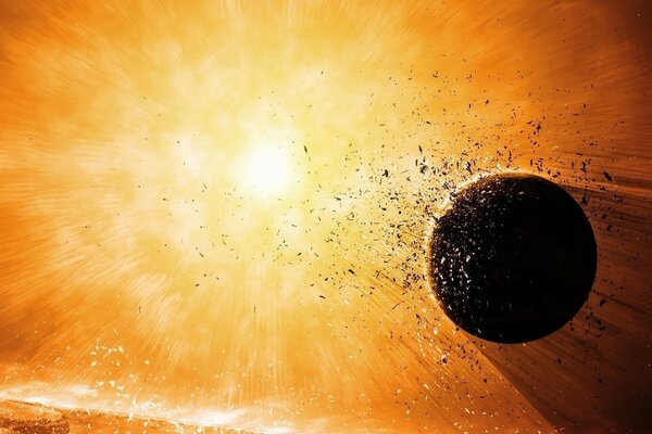 Un asteroide in orbita attorno al sistema solare