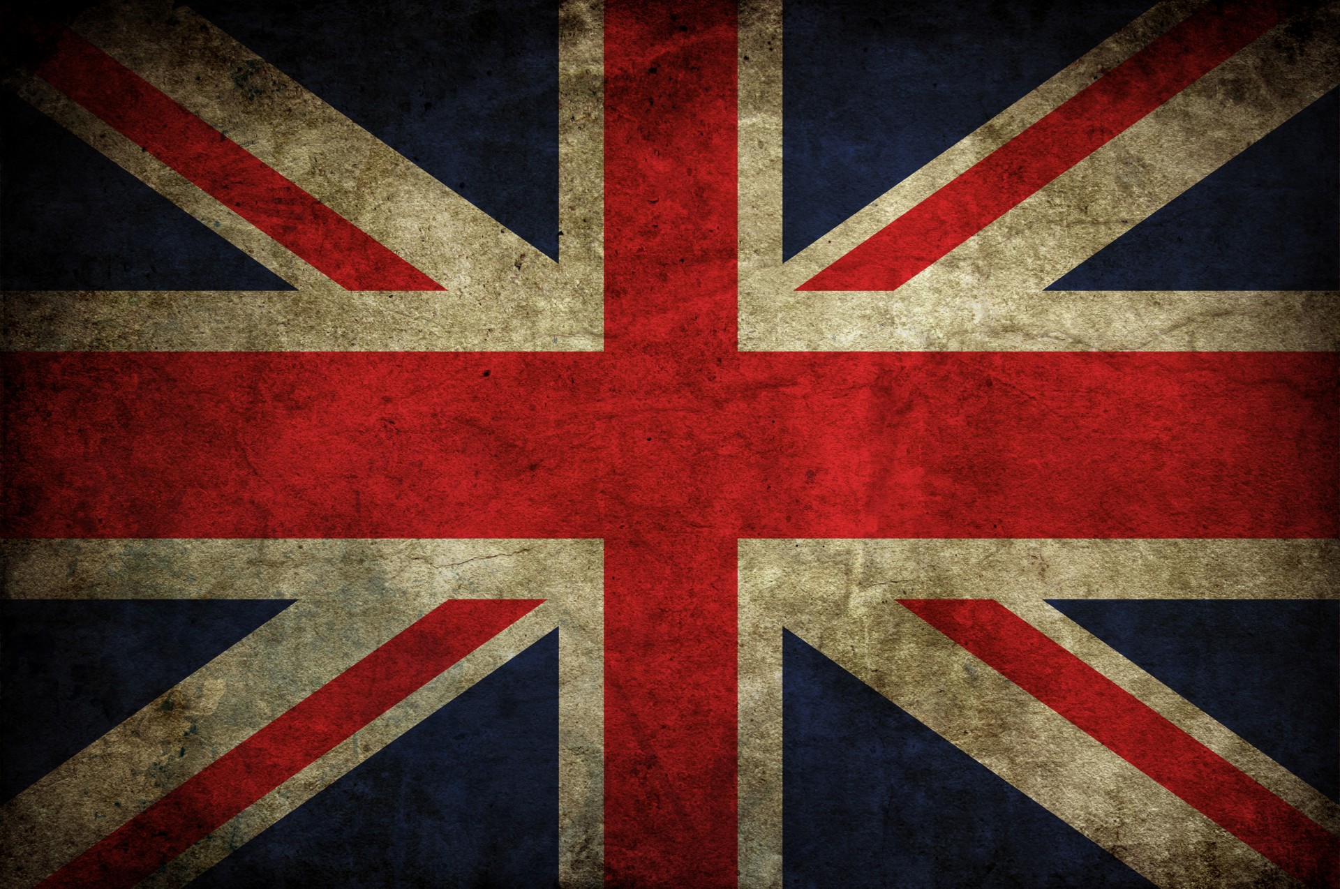 flag britain flower