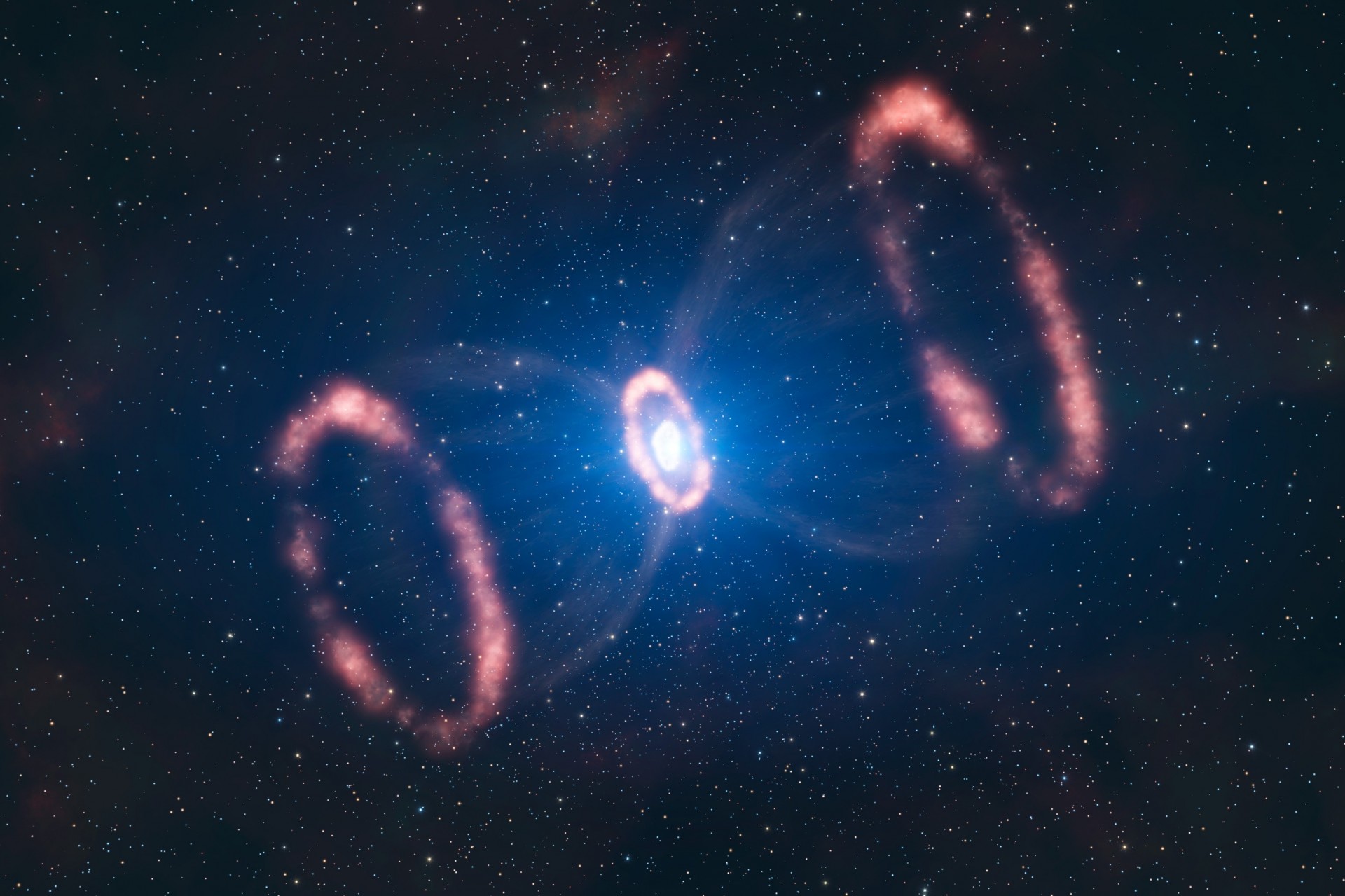 stella di neutroni anelli cosmo pulsar