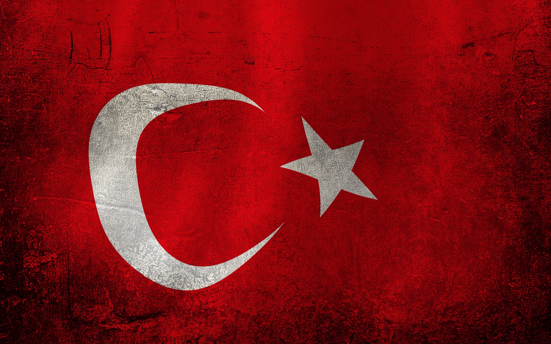 bandera turquía rojo